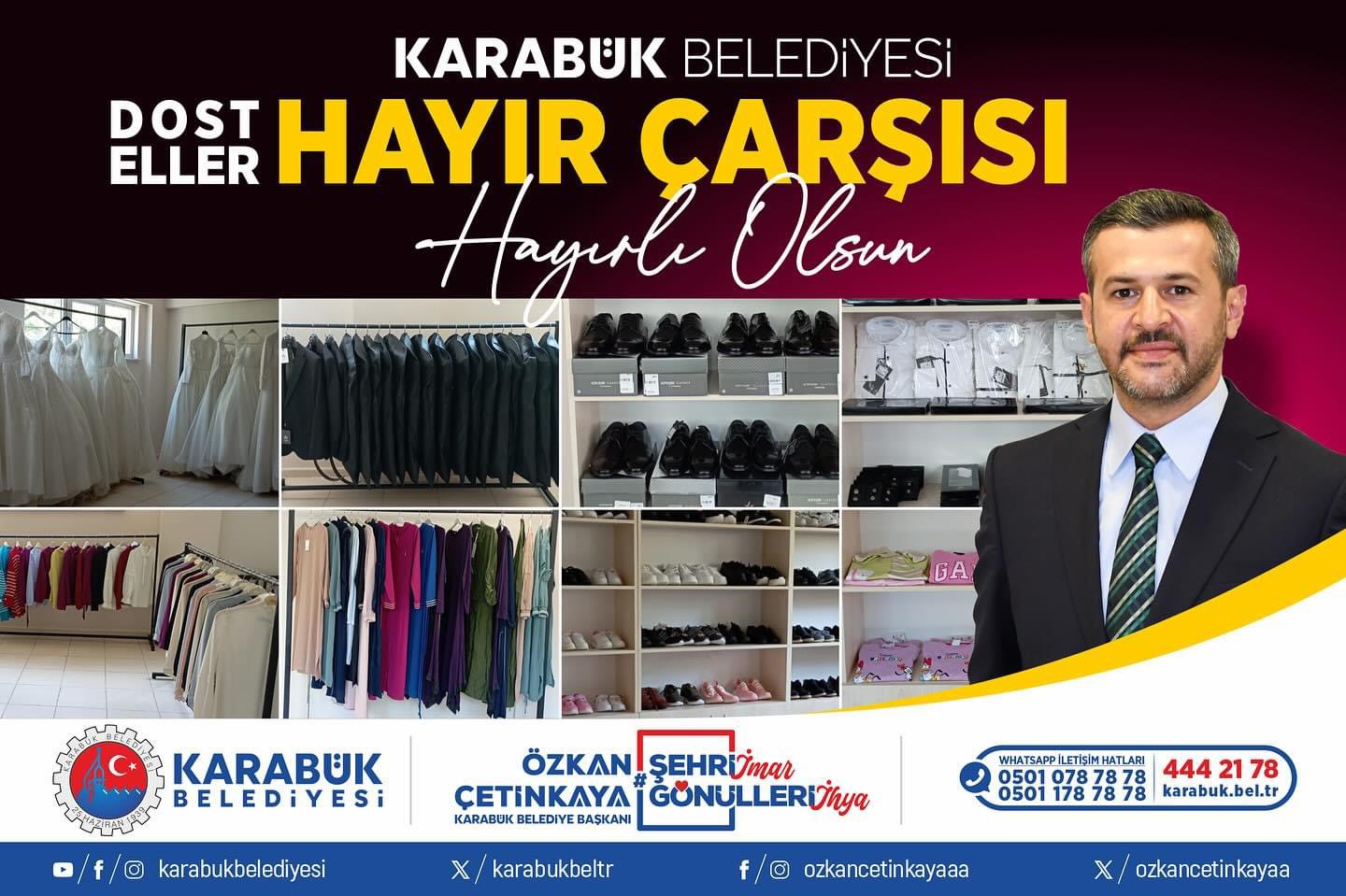 Karabük Belediyesi ‘Hayır Çarşısı’ Açıldı