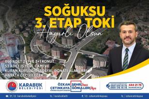 SOĞUKSU 3. ETAP TOKİ İHALESİ YAPILDI