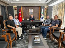 Karabük İktisadi Kalkınma ve Sosyal Dayanışma Vakfı‘mdan Fatih Çapraz’a Ziyaret