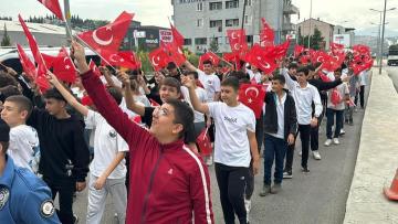 Gaziler Günü Dolasıyla Kortej Yürüyüşü Düzenlendi