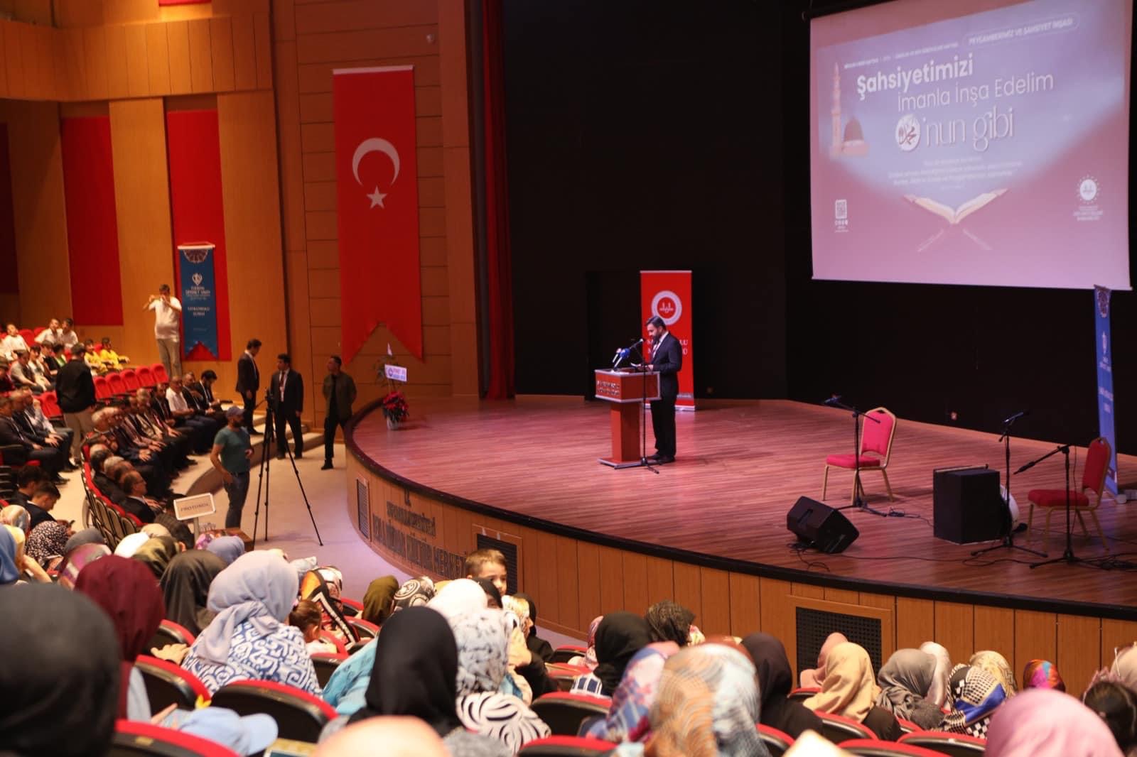 SAFRANBOLU’DA MEVLİD-İ NEBİ PROGRAMI GERÇEKLEŞTİRİLDİ