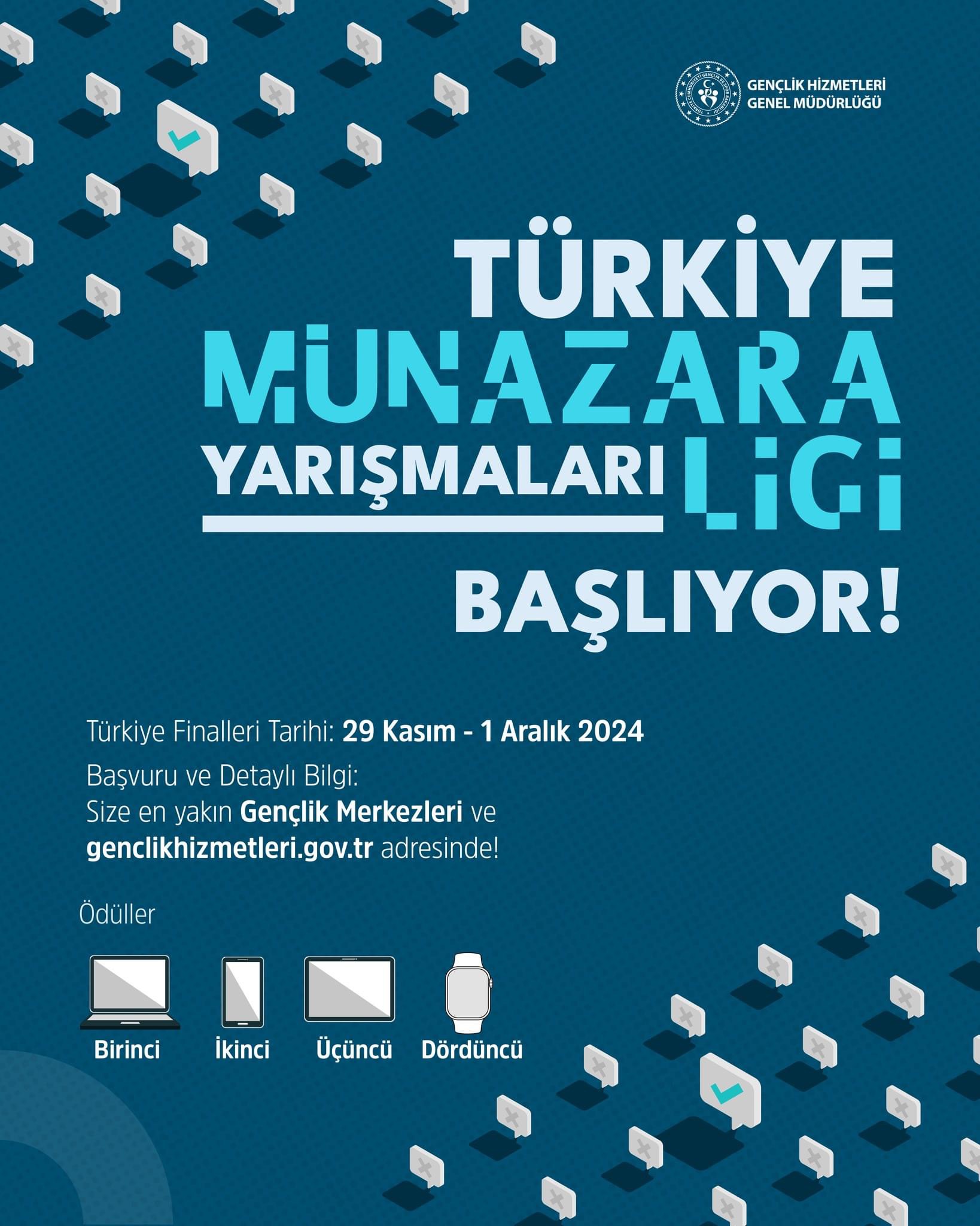 Türkiye Münazara Ligi Yarışmalar Düzenleniyor