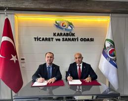 Orman İşletme Müdürlüğü ve Karabük Ticaret ve Sanayi Odası  Arasında İş Birliği Protokolü İmzalandı