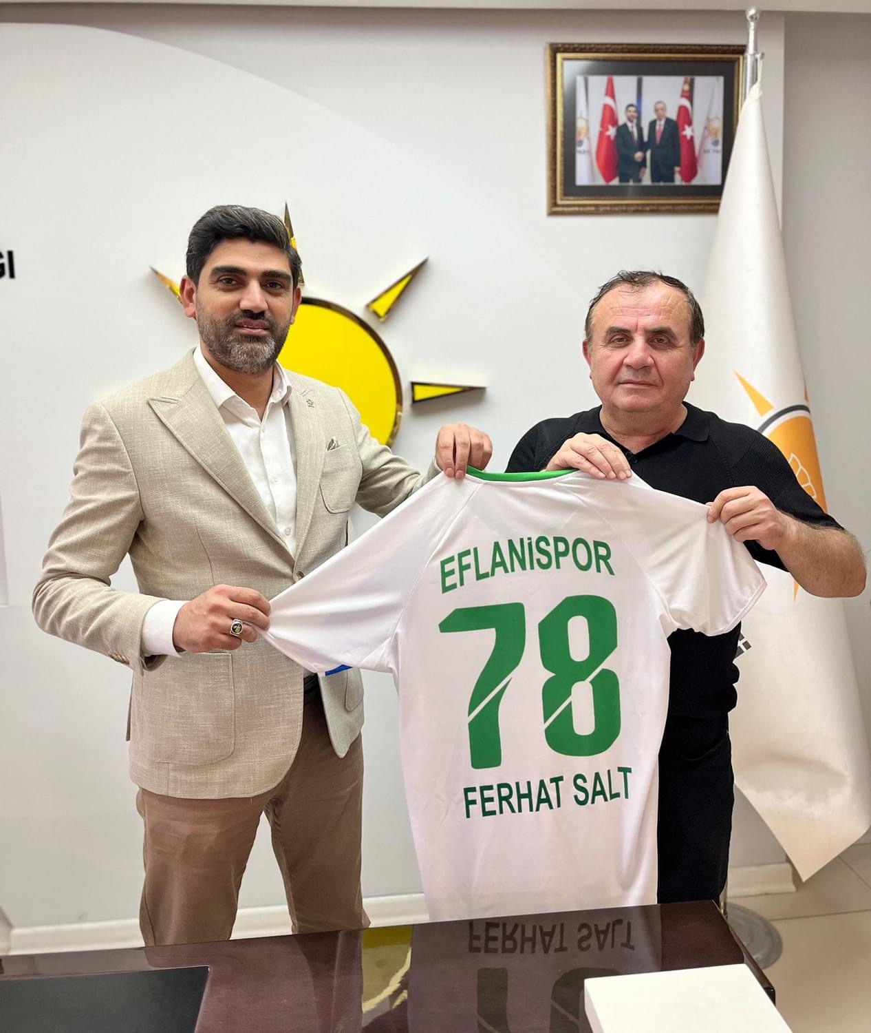 İrfan Topçu Ferhat Salt’ı Ziyaret Etti