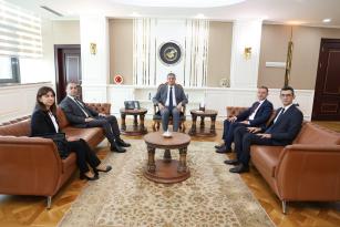 Vali Mustafa Yavuz, Doğu Marmara Gümrük ve Dış Ticaret Bölge Müdürlüğü Yetkilileri İle Buluştu