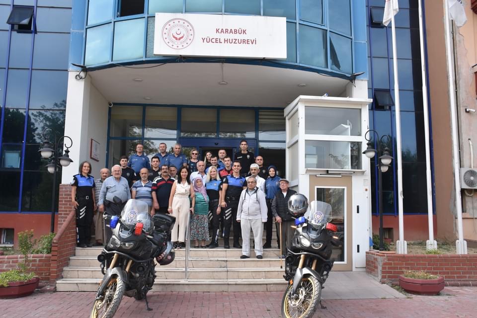 Emniyet Müdürlüğü’nden Yücel Huzur Evi’ne Ziyaret