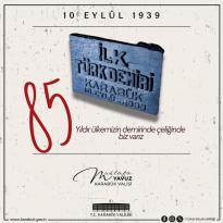 Vali Yavuz’un İlk Türk Demirimin Dökülüşünün 85. Yıl Dönümü Mesajı