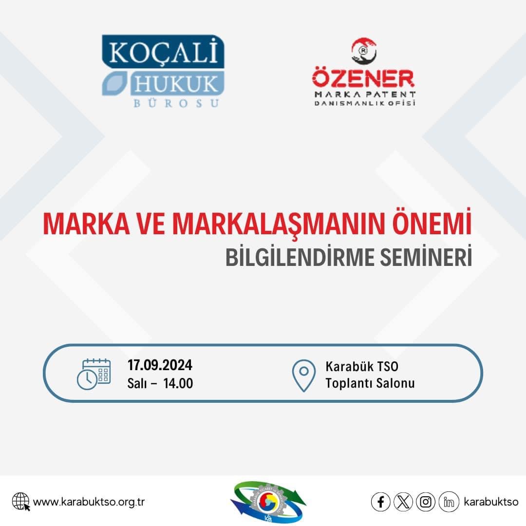 Marka ve Markalaşmanın Önemi Bilgilendirme Semineri