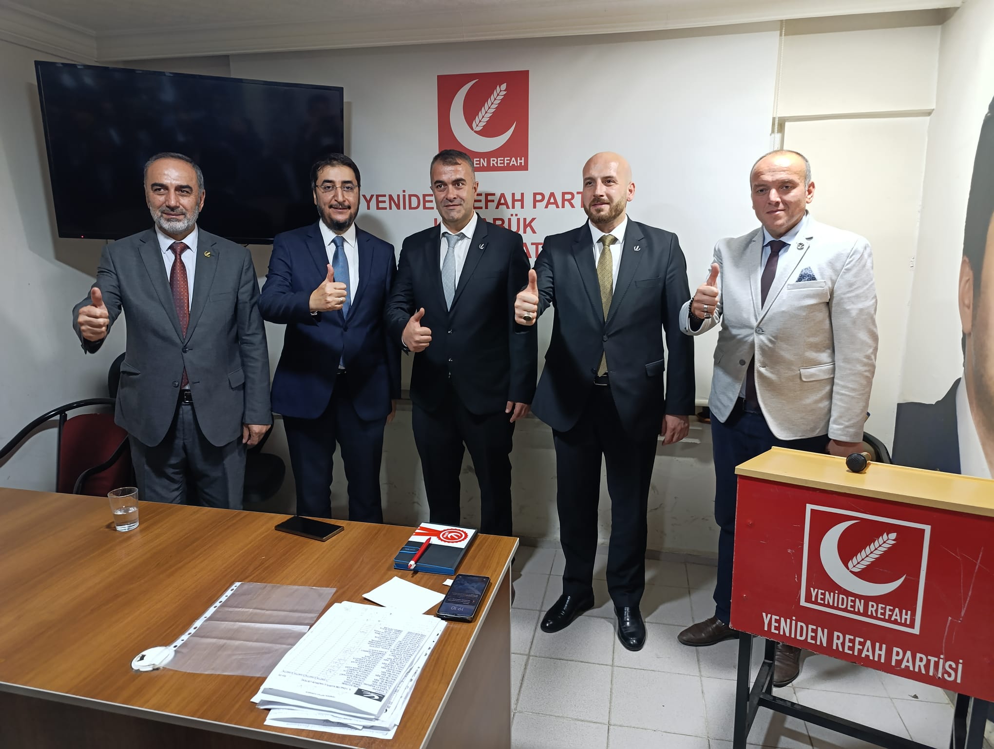 Milli Yol Partisi Karabük İl Başkanı İsa Tuncer Yeniden Refah Partisine Katıldı