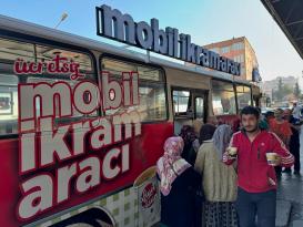 Karabük Belediyesi Mobil İkram Aracı Hizmete Başladı