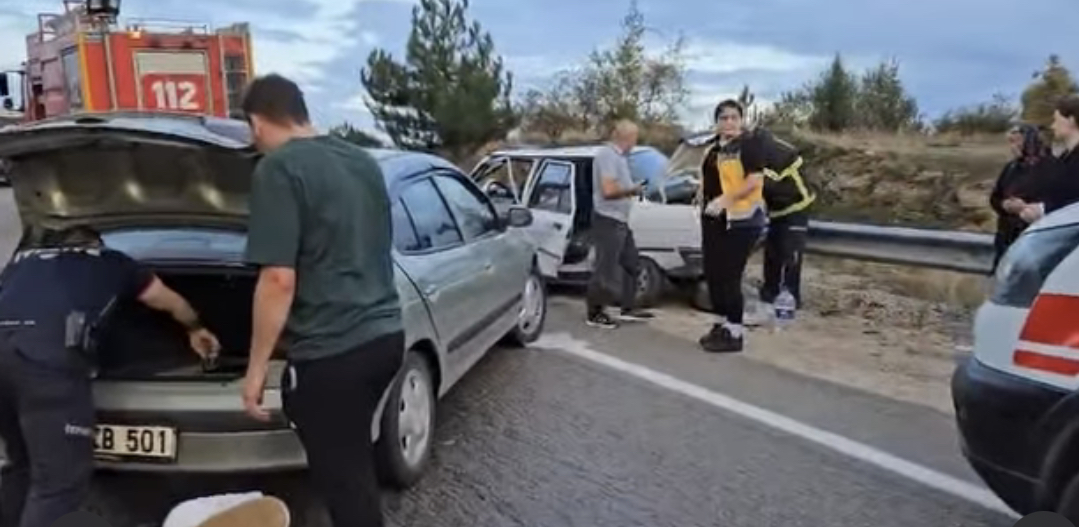 Karabük Eflani Karayolu’da Kaza 5 Yaralı
