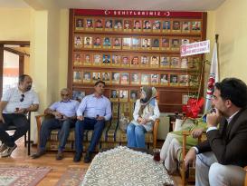 Yeniden Refah Partisi’nden Şehit Aileleri Derneği’ne Ziyaret