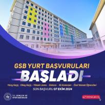 GSB Yurt Başvuruları Başladı