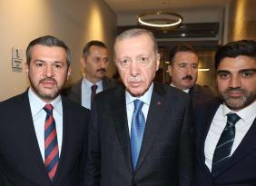 AK Parti Heyeti Cumhurbaşkanı Recep Tayyip Erdoğan’la Bir Araya Geldi