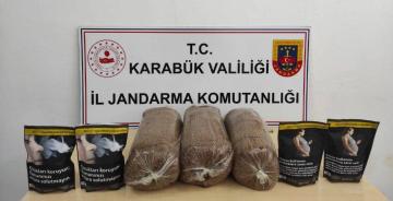 Üzerinde ve Aracında 15 780 GR Tütün Taşıyan Şahıs Jandarma’ya Yakalandı