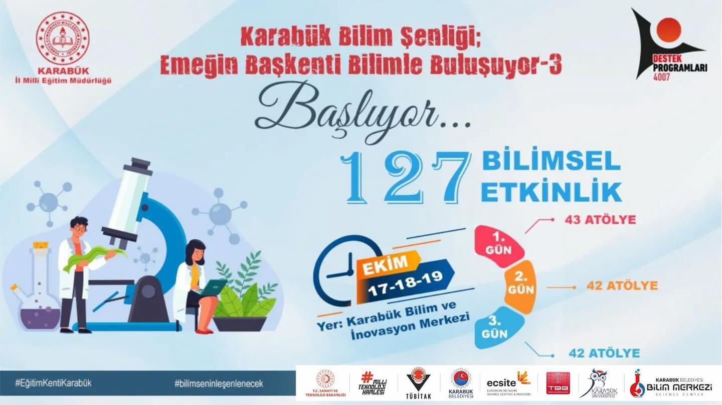 Bilim Şenliği Başlıyor