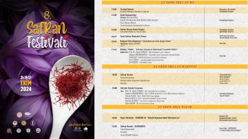 8. Safran Festivali 25 Ekim’de Başlıyor