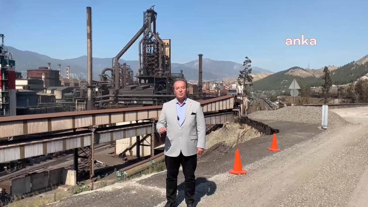 Cevdet Akay ”Çöken Yolu Yapmak İçin 3 Aydır Ne Bekliyorsunuz”