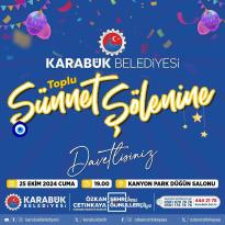 Karabük Belediyesi’nden Toplu Sünnet Şöleni Düzenleyecek
