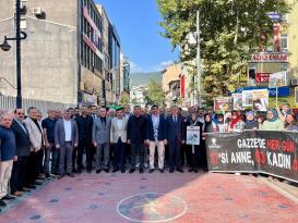 Karabük İsrail’i Kınadı