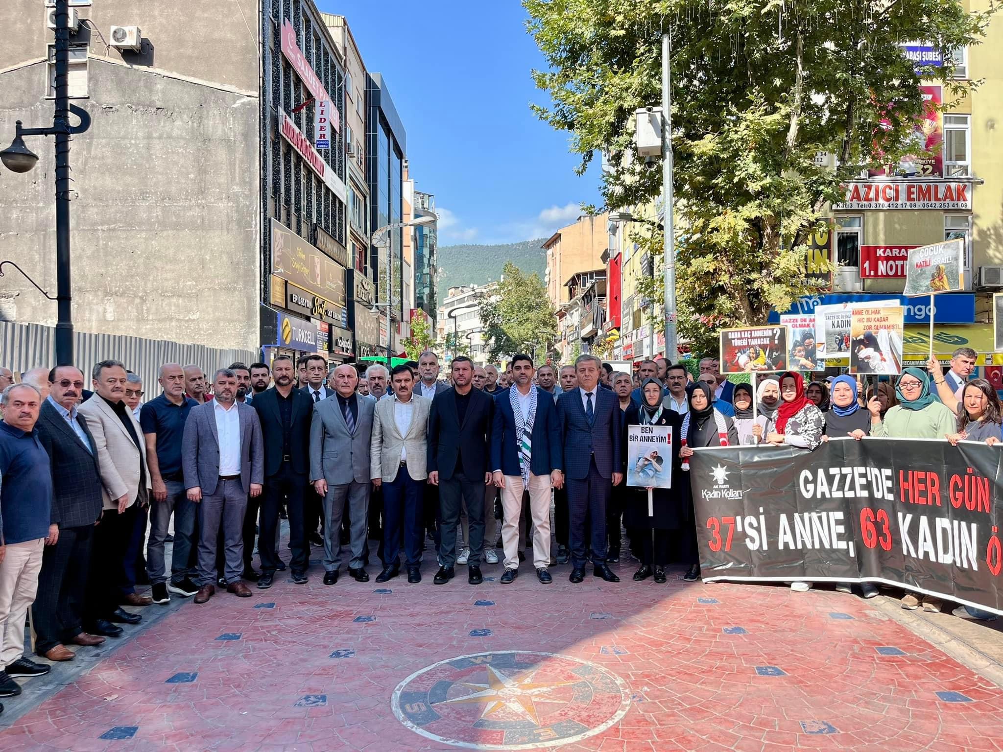 Karabük İsrail’i Kınadı