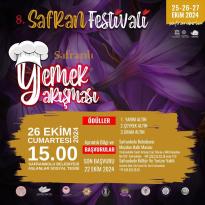 Safranlı Yemek Yarışması İçin Başvurular Devam Ediyor