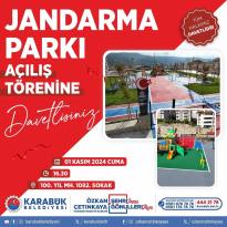 Jandarma Parkı Açılıyor