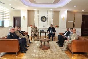 Jandarma Genel Komutanı Orgeneral Ali Çardakcı, Vali Mustafa Yavuz’u Ziyaret Etti