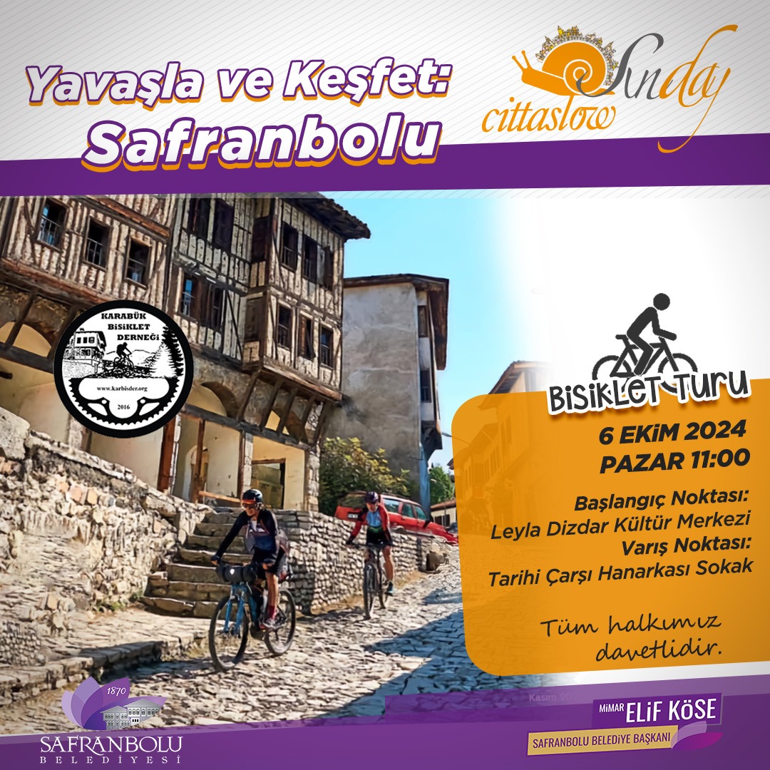 Safranbolu Belediyesi’nden Cittaslow Sunday Etkinliği: Doğa ve Tarih Bir Arada