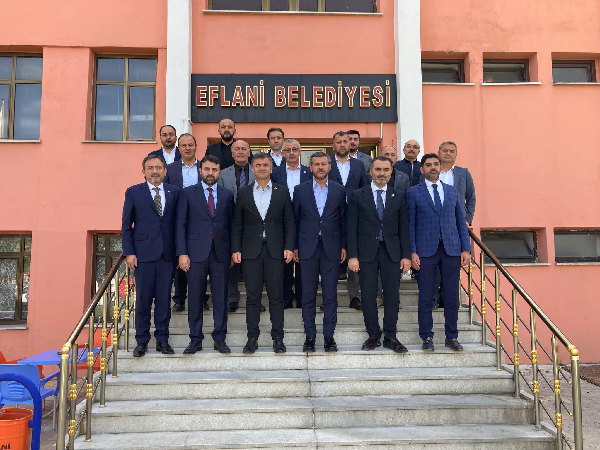 AK Parti Heyeti Eflani Belediye’sini Ziyaret Etti