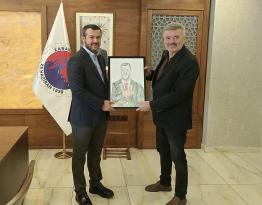Karabük Otizmli  Çocuklar Derneği’nden Başkan Çetinkaya’ya Ziyaret