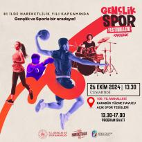 2024 HAREKETLİLİK YILINDA GENÇLİK VE  SPOR FESTİVALİNDE BULUŞUYORUZ