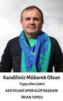 İrfan Topçu’nun Berat Kandili Mesajı