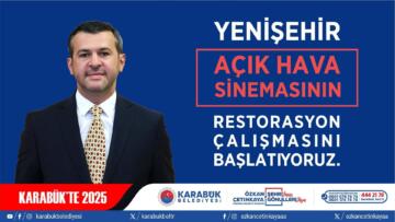 Yenişehir Açık Hava Sineması Yıllar Sonra Yeniden Hayat Bulacak