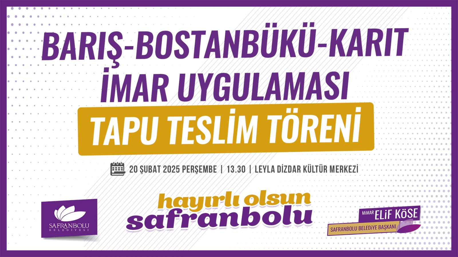 Safranbolu’da 14 Yıllık İmar Çıkmazı Son Buldu