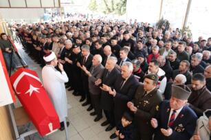 Kıbrıs Gazisi Son Yolculuğuna Uğurlandı