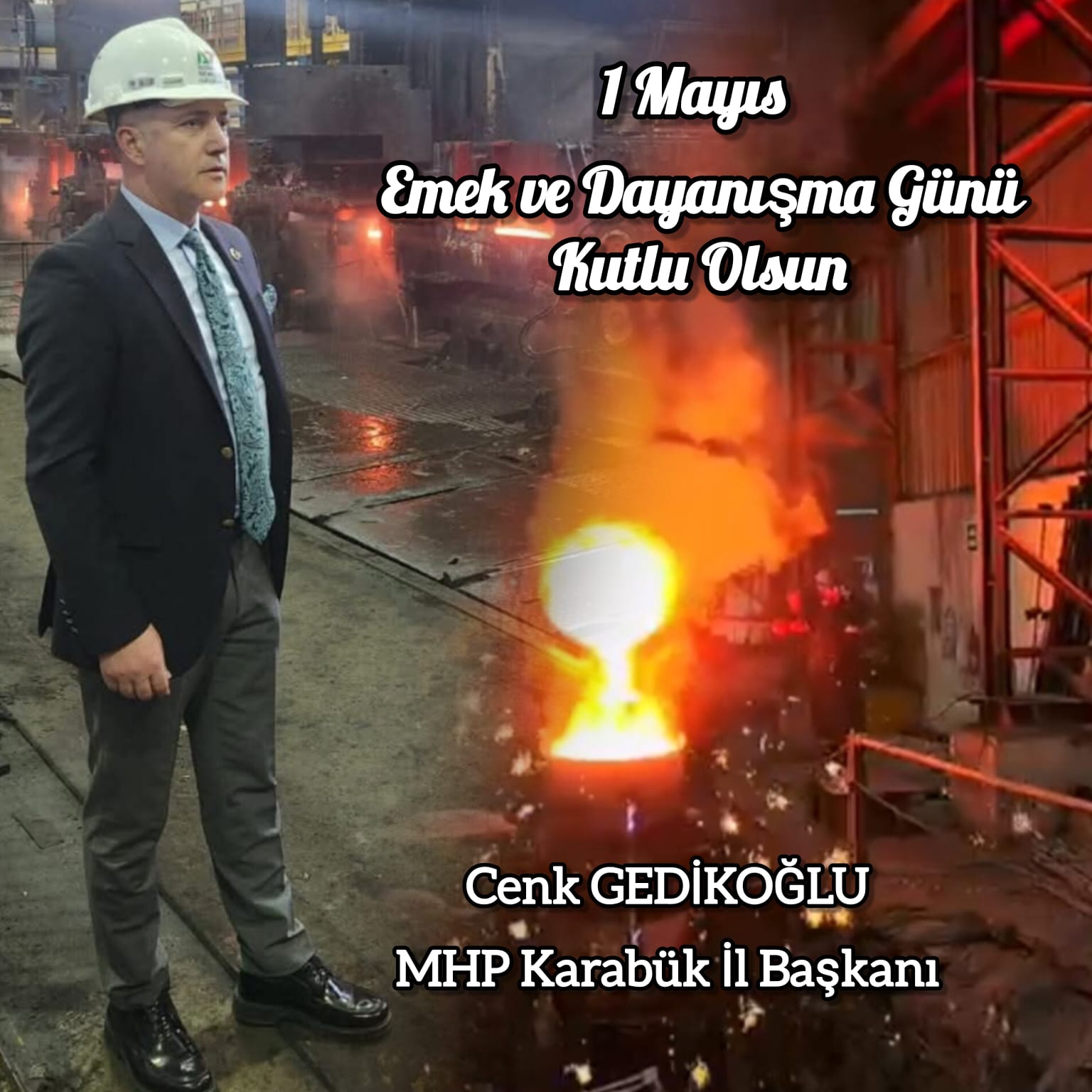 Cenk Gedikoğlu’nun 1 Mayıs Mesajı