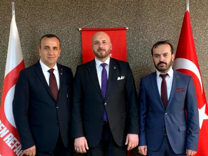 Yeniden Refah Partisi Eflani İlçe Başkanlığında Bayrak Değişimi