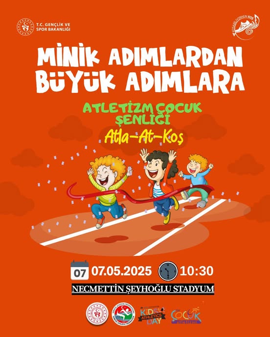 Atletizm Çocuk Şenliği Coşkusu