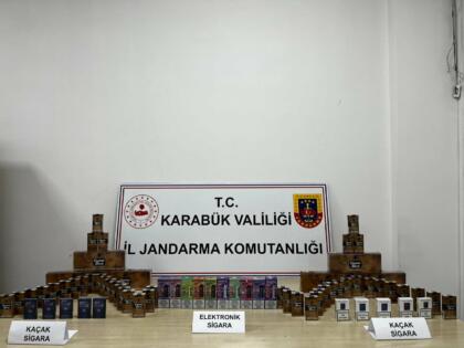 Jandarma’dan Kaçak Sigara Operasyonu