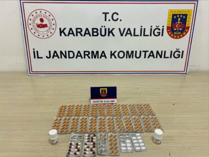 Karabük’te 345 Adet Sentetik Hap Ele Geçirildi