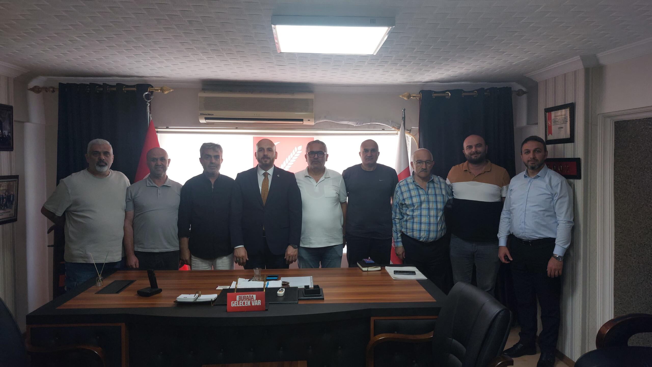 Polis Emeklileri Derneği’nden Yeniden Refah Partisi’ne Ziyaret