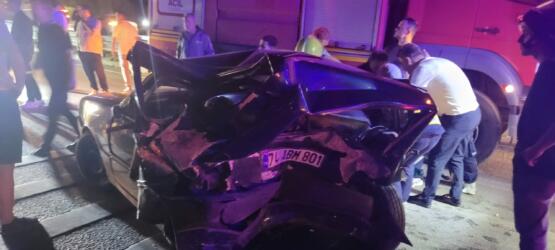 Safranbolu’da Trafik Kazası 1 Ölü 1 Yaralı