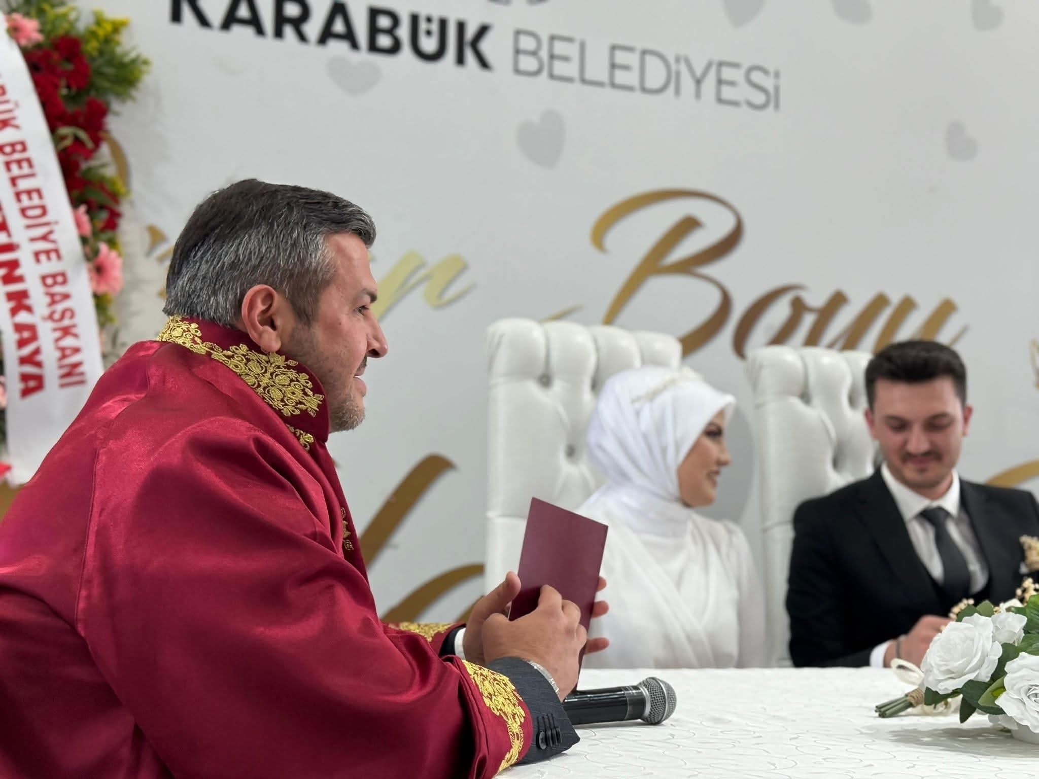 Karabük Belediyesinden Ücretsiz Düğün Desteği