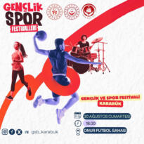 Karabük’te Gençlik ve Spor Festivali Düzenlenecek