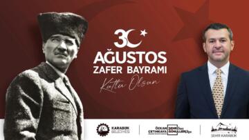 Özkan Çetinkaya’nın Zafer Bayramı Mesajı