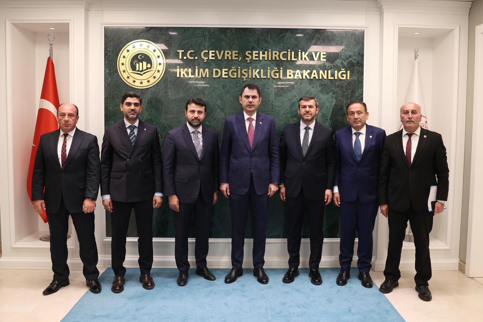 AK Parti Karabük Heyeti Bakan Murat Kurum’u Ziyaret Etti