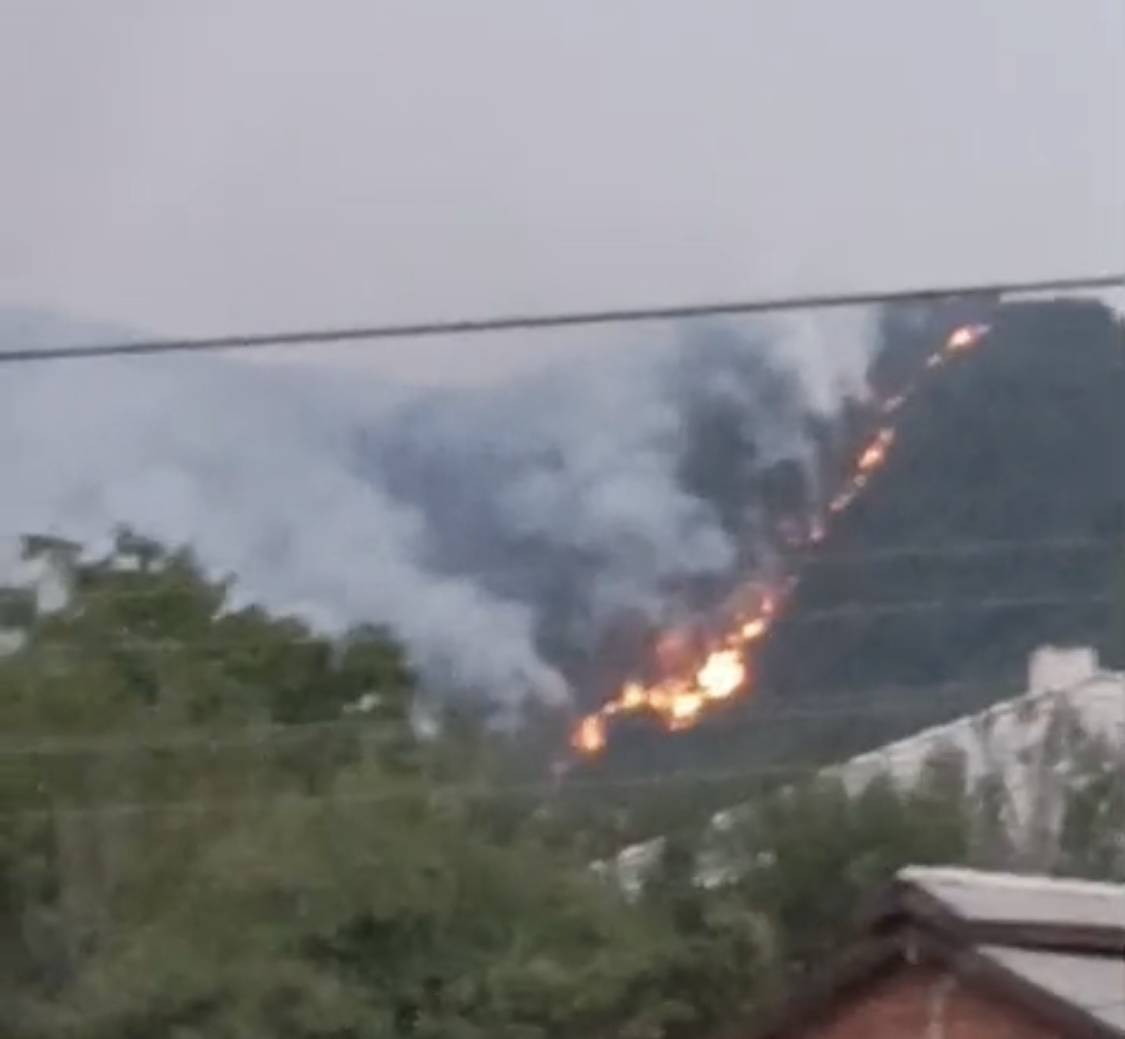 Karabük’te Orman Yangını Devam Ediyor