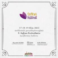9. Safran Festivali Başlıyor
