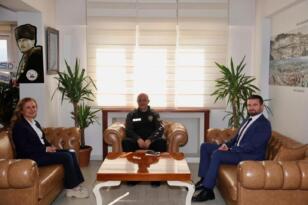 Başkan Köse’den Emniyet Müdürü Canver’e Hayırlı Olsun Ziyareti